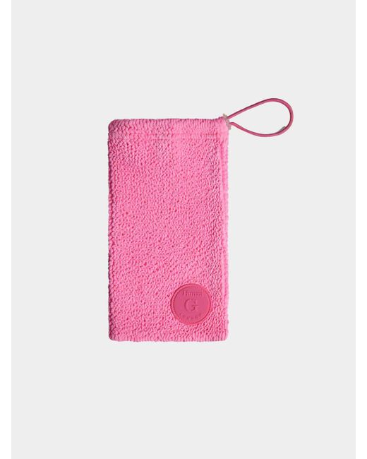 Hunza G Pink Sunglasses Pouch