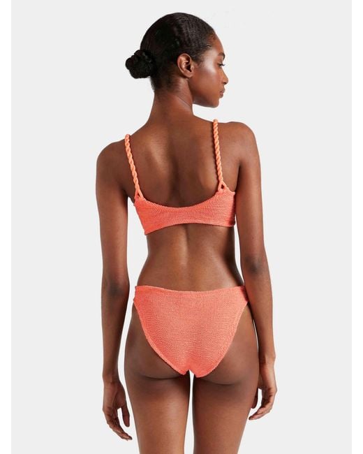 Hunza G Red For La Samanna, A Belmond Hotel Phoebe Bikini