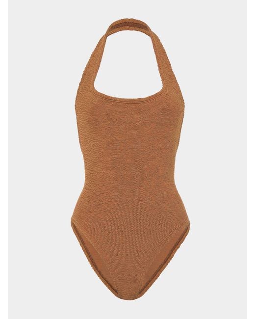 Hunza G Brown Sandy Swim
