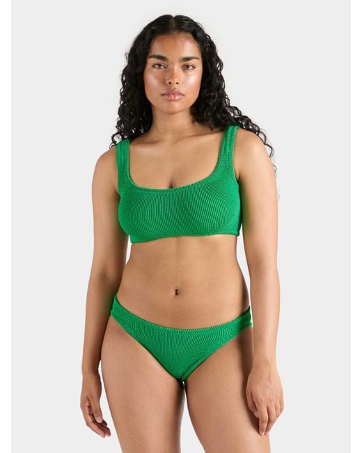 Hunza G Green Coverage Xandra Bikini