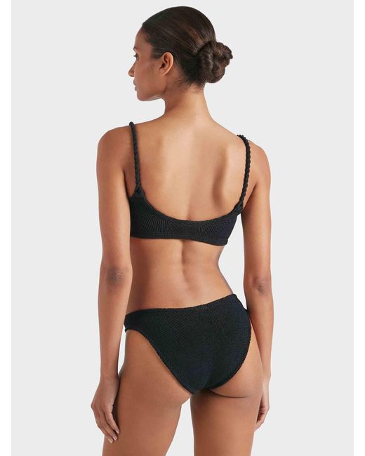 Hunza G Black Phoebe Bikini