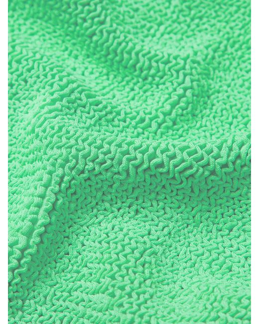 Hunza G Green Square Neck Swim