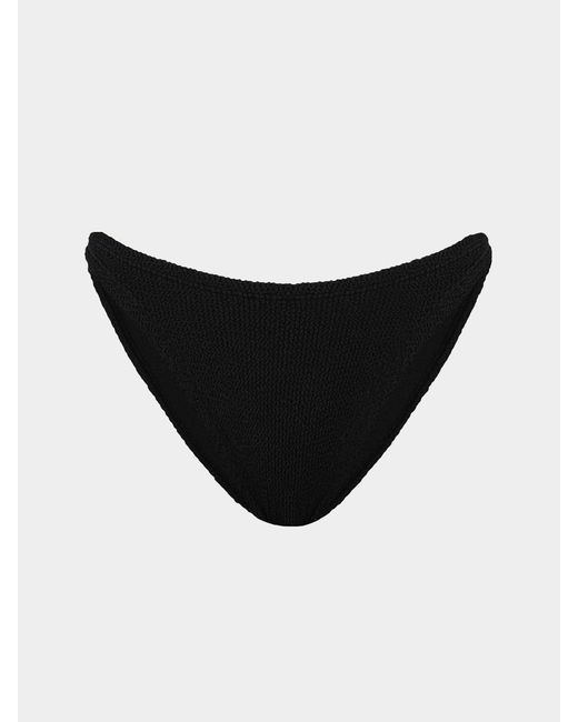 Hunza G Black Classic Bikini Bottom