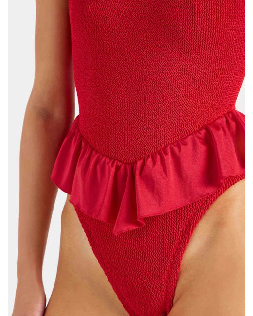 Hunza G Red Denise Swim