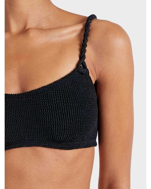 Hunza G Black Phoebe Bikini
