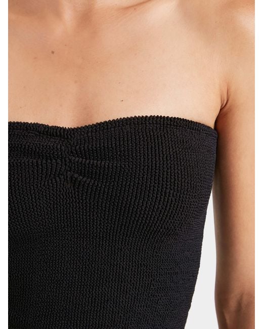 Hunza G Blue Mini Skirt