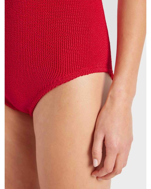 Hunza G Red Coverage Pamela Swim