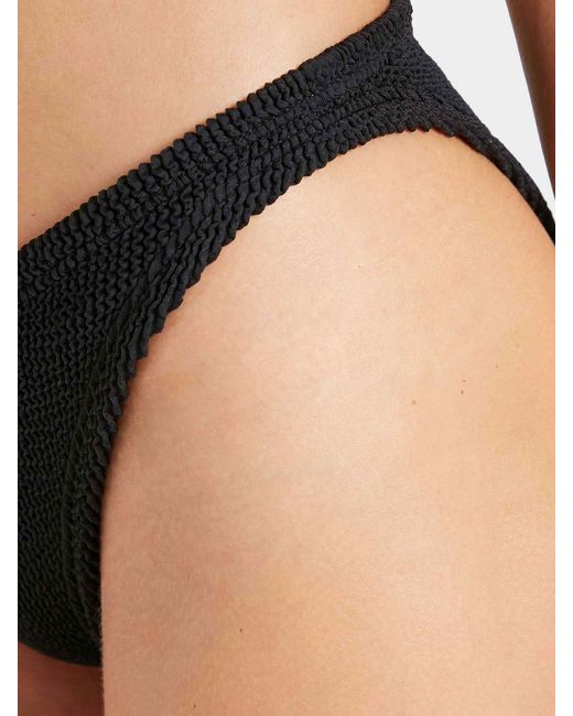 Hunza G Brown Skimpy Bikini Bottom