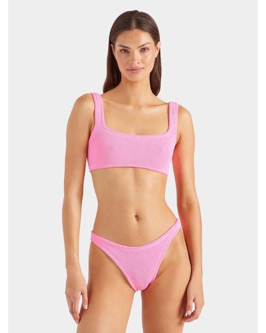 Hunza G Pink Xandra Bikini