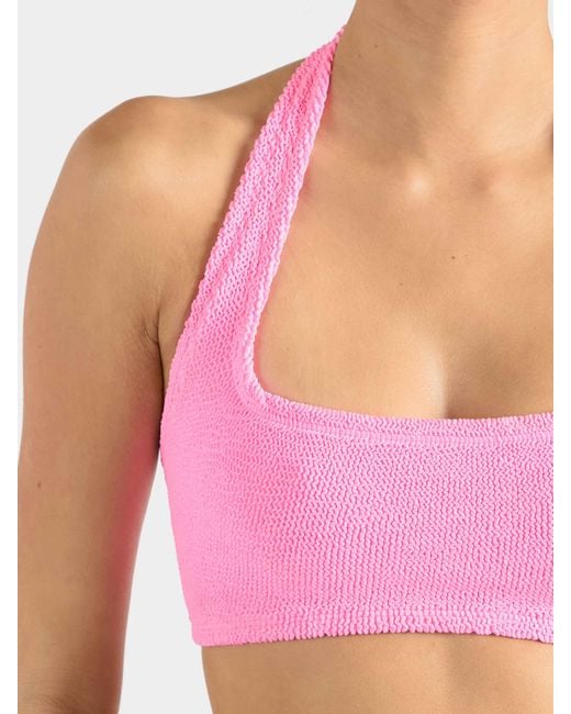 Hunza G Pink Sandy Bikini