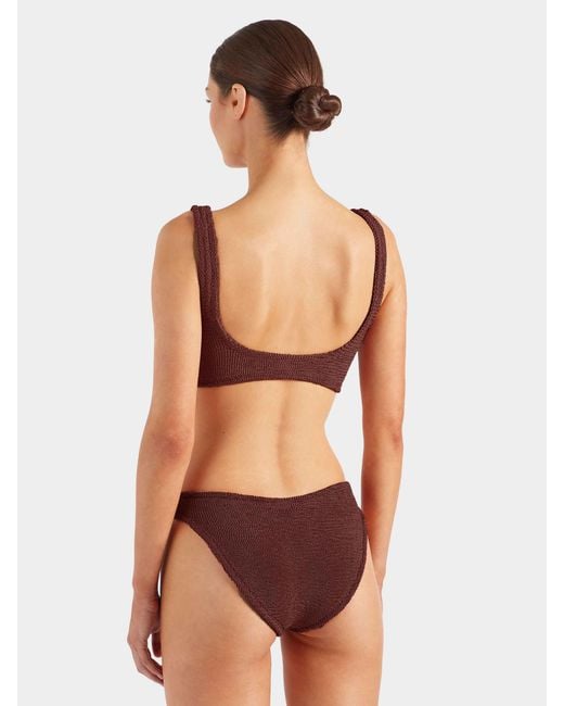 Hunza G Brown Julia Bikini