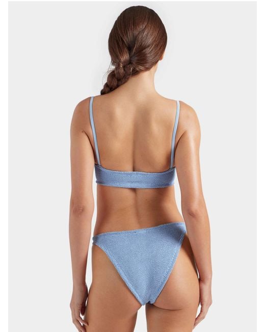 Hunza G Blue Alicia Bikini