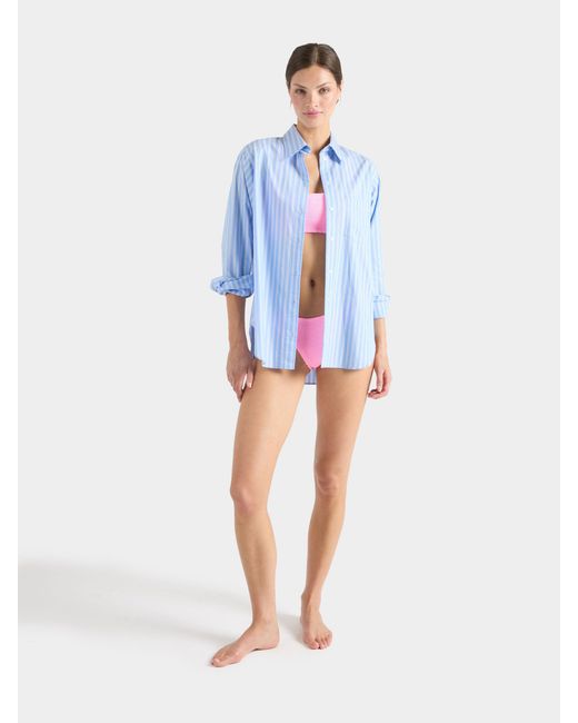 Hunza G Blue Essential Shirt