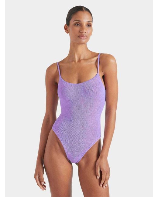 Hunza G Purple Pamela Swim
