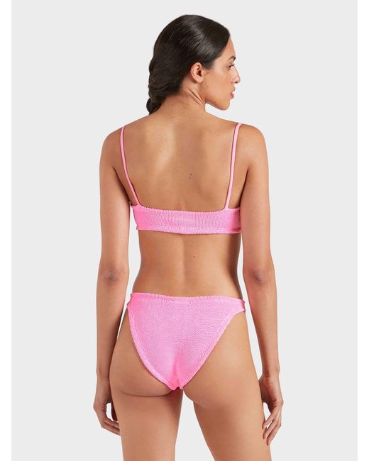 Hunza G Pink Alicia Bikini