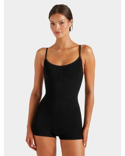 Hunza G Black Pamela Romper