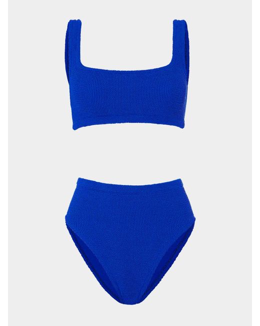 Hunza G Blue Patricia Bikini