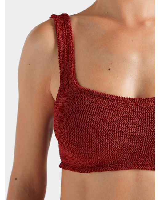 Hunza G Red Xandra Bikini