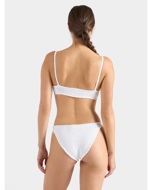 Hunza G White Alicia Bikini