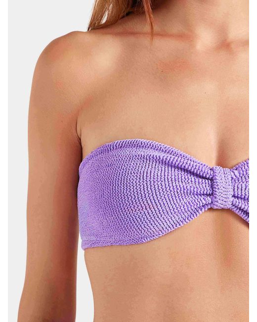 Hunza G Brown Jean Bikini