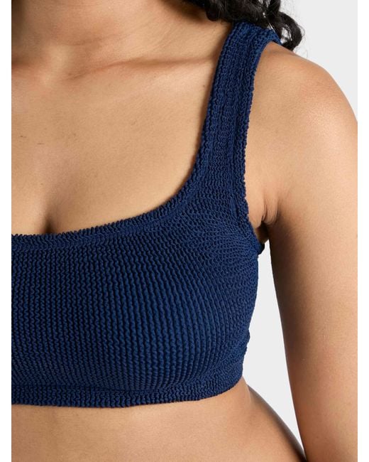 Hunza G Blue Coverage Xandra Bikini