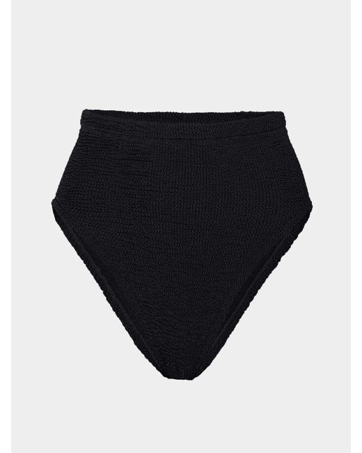Hunza G Blue High Waist Bikini Bottom