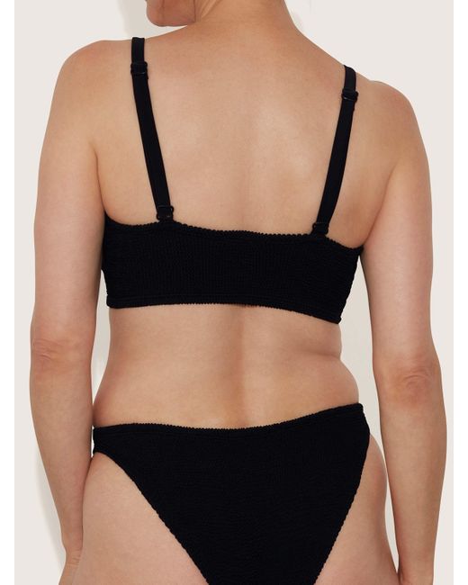 Hunza G Black Post-Mastectomy Bikini