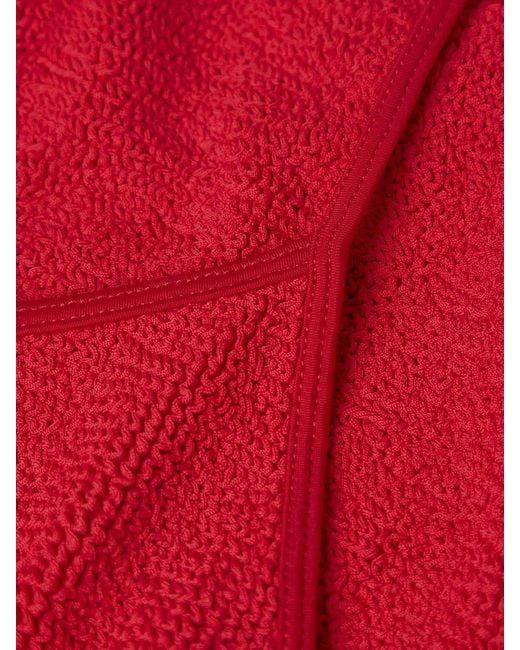 Hunza G Red Coverage Pamela Swim