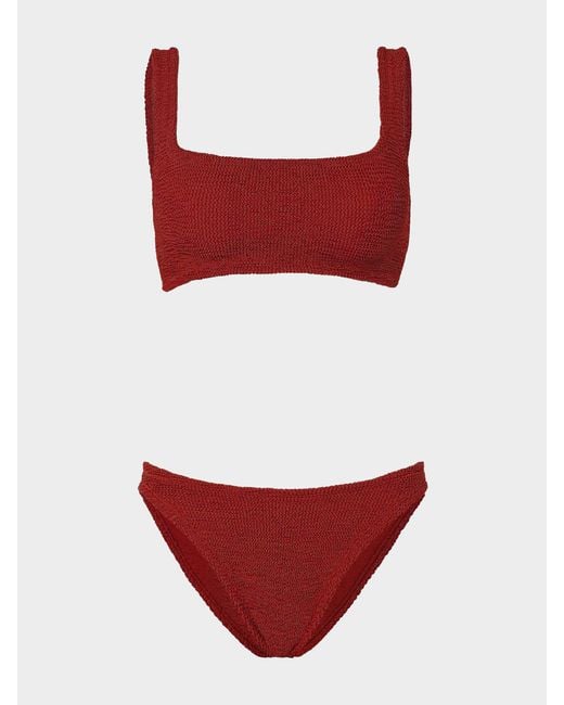 Hunza G Red Xandra Bikini