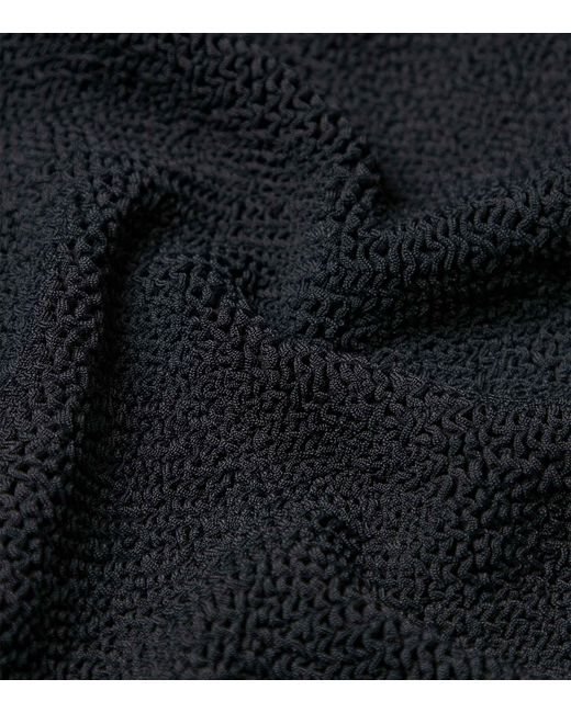 Hunza G Blue Coverage Square Neck Swim