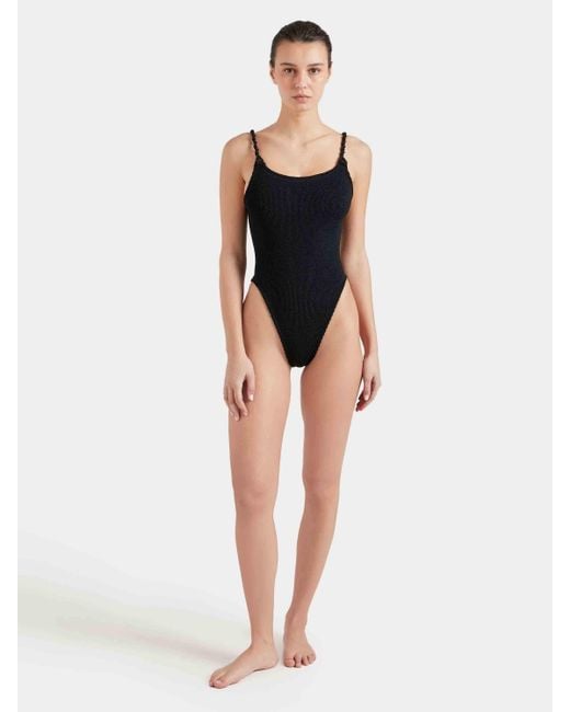 Hunza G Black Camille Swim
