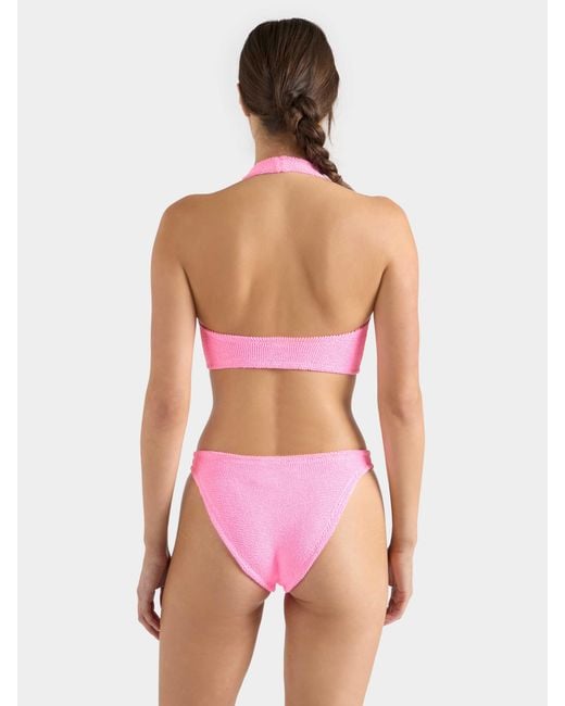 Hunza G Pink Sandy Bikini