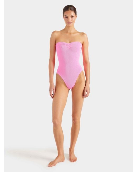Hunza G Pink Brooke Swim