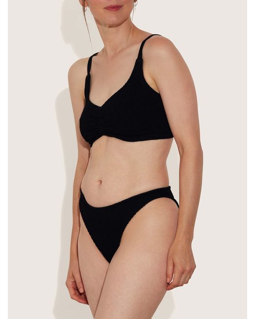 Hunza G Black Post-Mastectomy Bikini