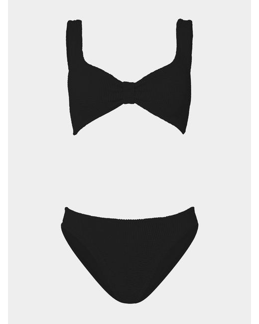Hunza G Black Bonnie Bikini
