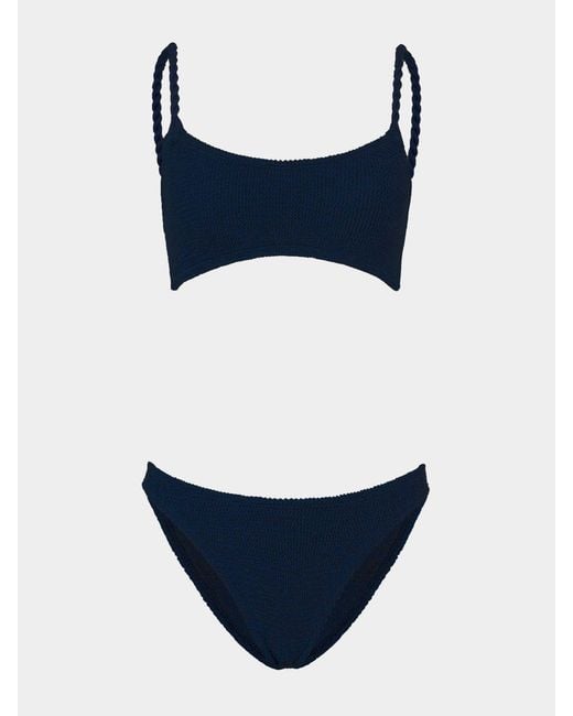 Hunza G Blue Phoebe Bikini