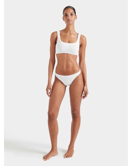 Hunza G White Xandra Bikini
