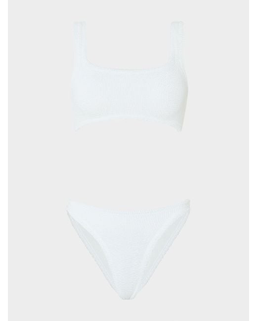 Hunza G White Xandra Bikini