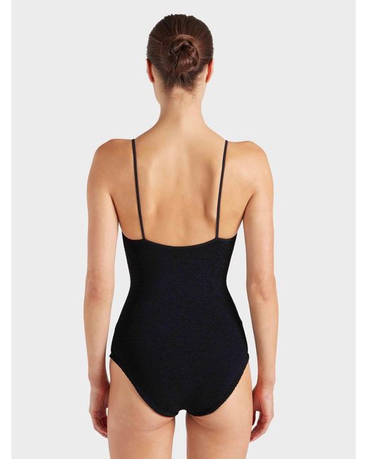 Hunza G Black Coverage Pamela Swim