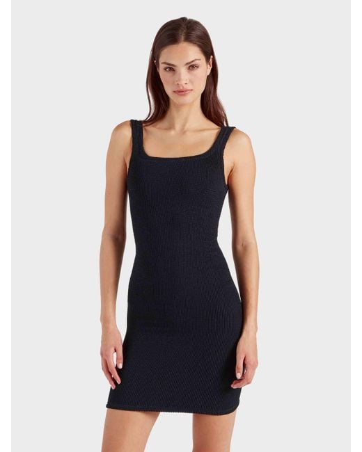 Hunza G Black Tank Dress