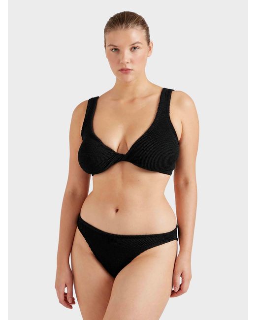 Hunza G Black Coverage Juno Bikini
