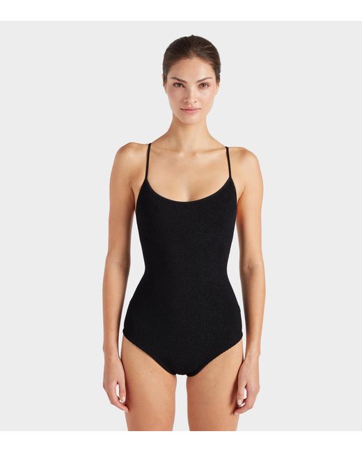 Hunza G Black Coverage Pamela Swim