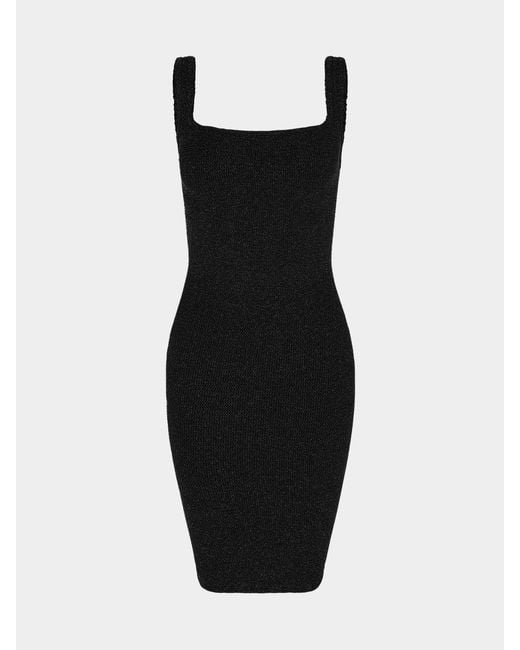 Hunza G Black Tank Dress