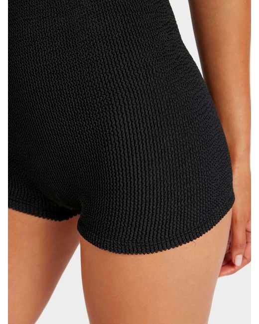 Hunza G Black Pamela Romper
