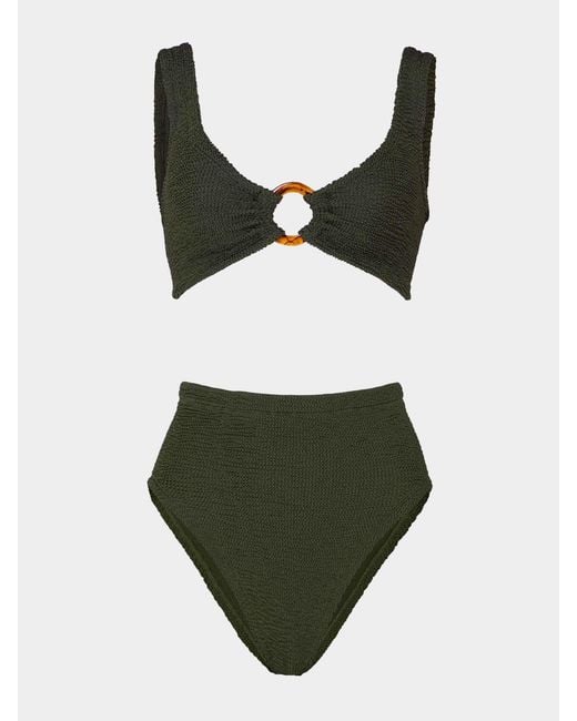 Hunza G Green Nadine Bikini