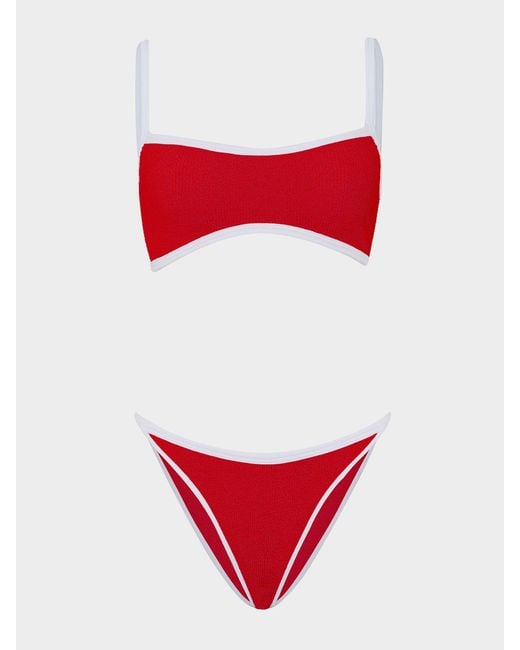 Hunza G Red Tyler Bikini