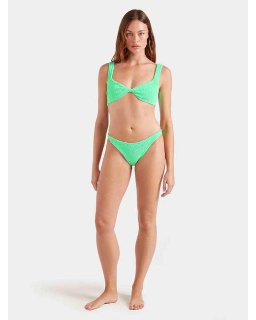 Hunza G Green Juno Bikini