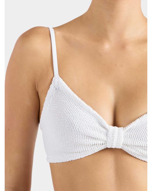 Hunza G White Alicia Bikini