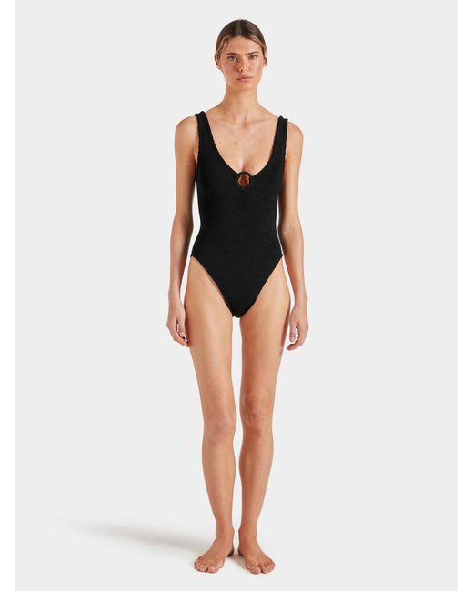 Hunza G Black Coverage Celine Swim