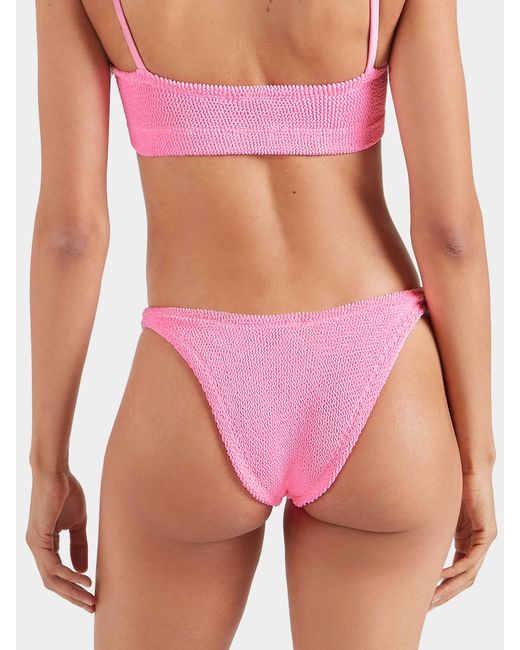 Hunza G Pink Skimpy Bikini Bottom